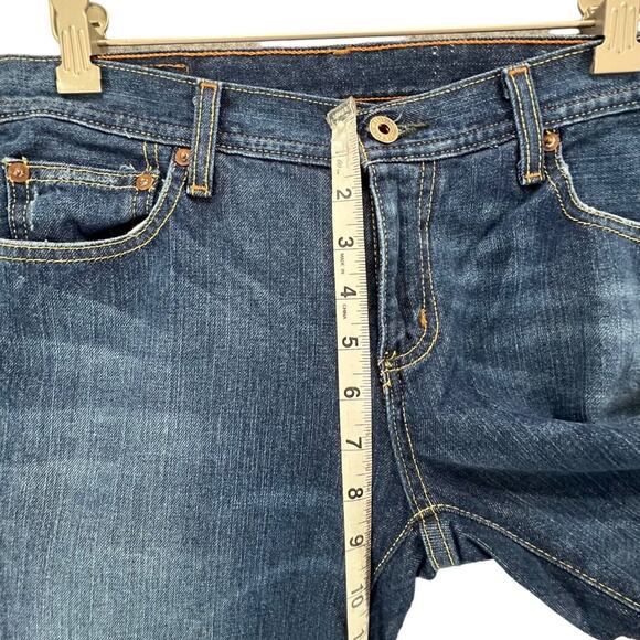 Ralph Lauren Jeans Womens 6 Blue Kelly Stretch Denim Y2K Bootcut Whisker Western - Picture 6 of 13